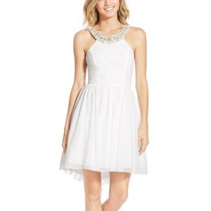 White Embellished Dress